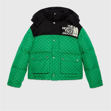 north face gucci green|gucci north face price.